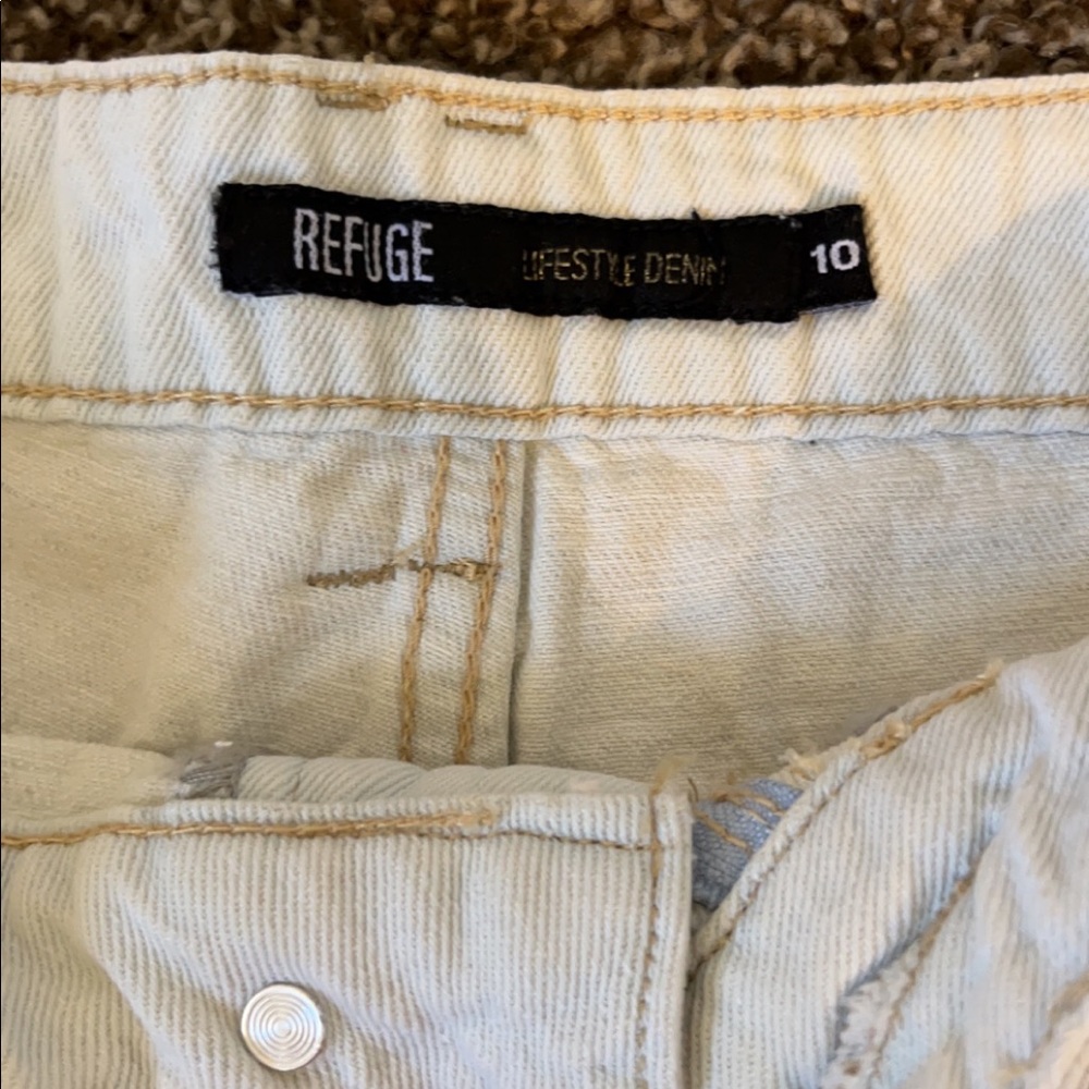 Light Colored Jean Shorts From Bali! Super Cute View 3